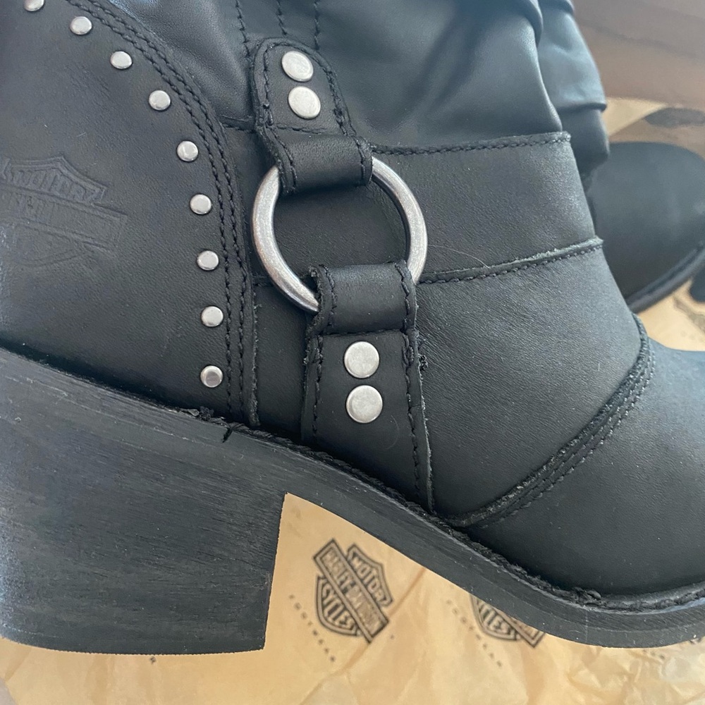 Women’s Harley Davidson leather boots - Picture 6 of 14